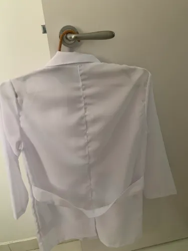 Jaleco escolar (para uso em laboratórios)