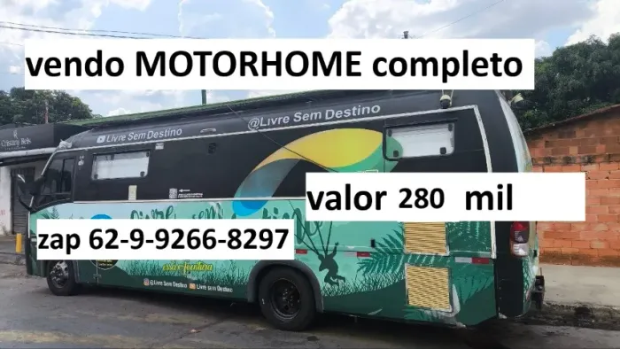 vendo motorhome em goiania