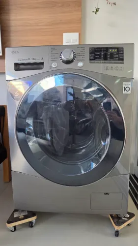 Máquina de Lavar e Secar 11/6 Kg - LG Inverter - 110 V