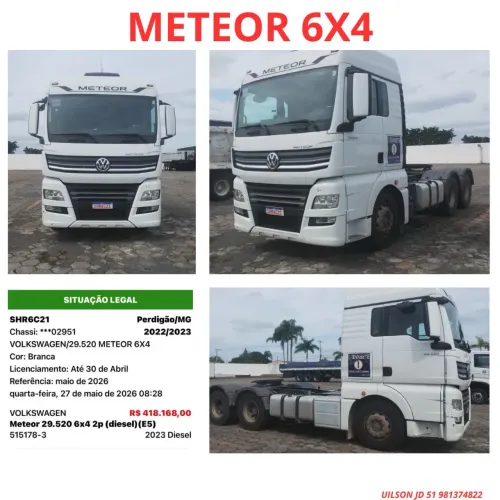 Caminhão ?Cavalo? Meteor 6x4