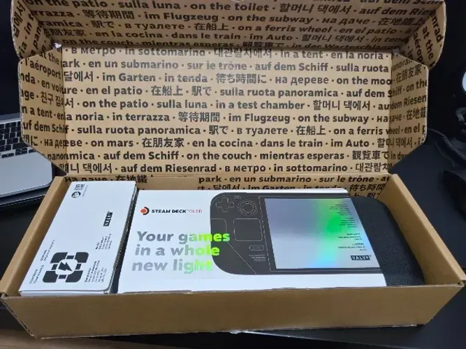 Steam Deck OLED 1TB (versão com plug de tomada europeu)