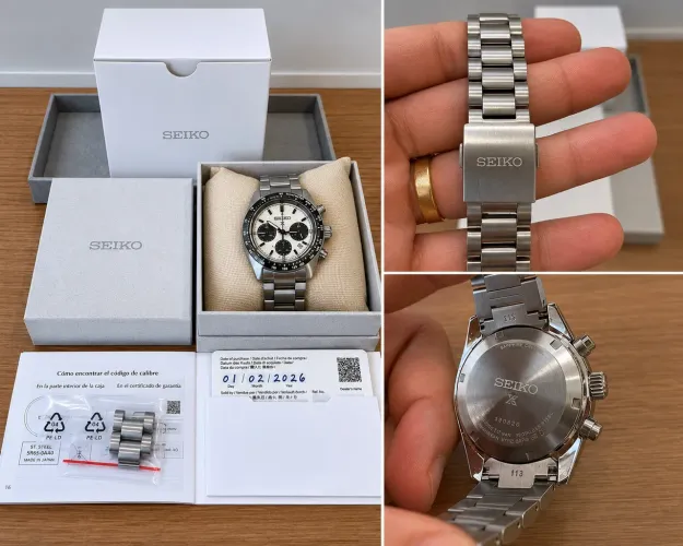 Seiko Prospex Speedtimer Solar Panda SSC813P1