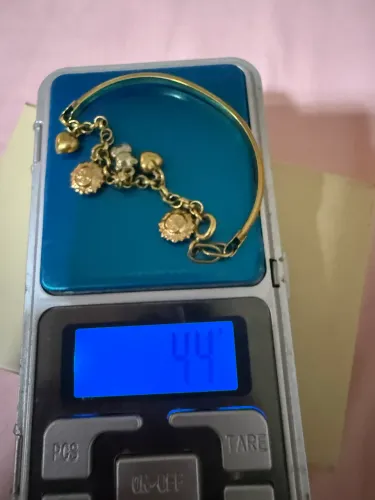Pulseira de ouro 18.k