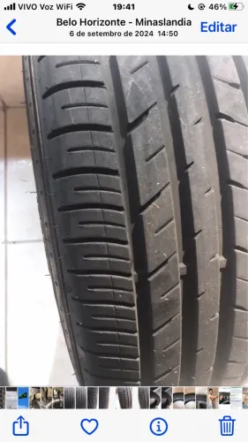 Par de Pneus 215/55/R17