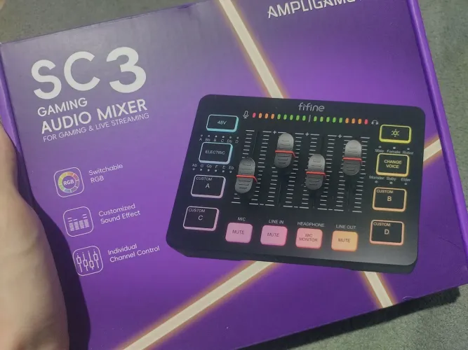Mix de som pra microfone de podcast