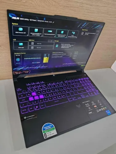 Notebook Gamer Asus Tuf i7. 13° Geração. 16 GB. RTX 4070