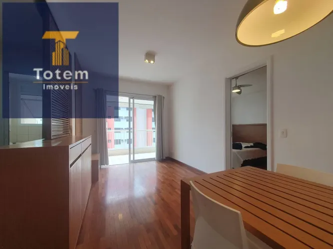 APARTAMENTO COM 1 DORMITÓRIO NO BROOKLIN SEMI-MOBILIADO