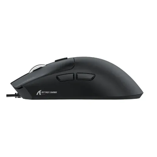 Mouse Gamer com Fio Attack Shark X1, Ultraleve, 12.800 DPI, 6 Botões