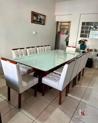 Mesa de Jantar 10 cadeiras diretamente de fábrica