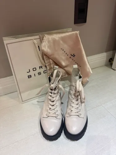 Bota em couro Jorge Bischoff