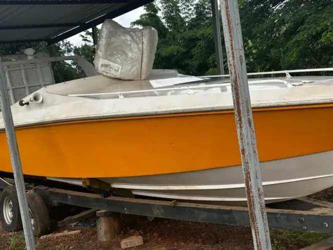 Lancha Magnum 29 pés + Motor Johnson 225hp