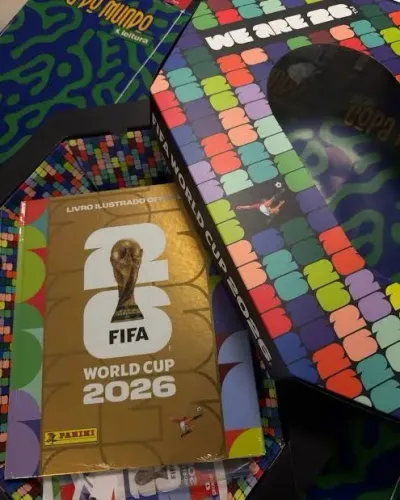 Album dourado numerado copa 2026