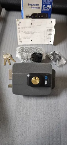 Fechadura Elétrica C-90 Fixo Standard Hdl