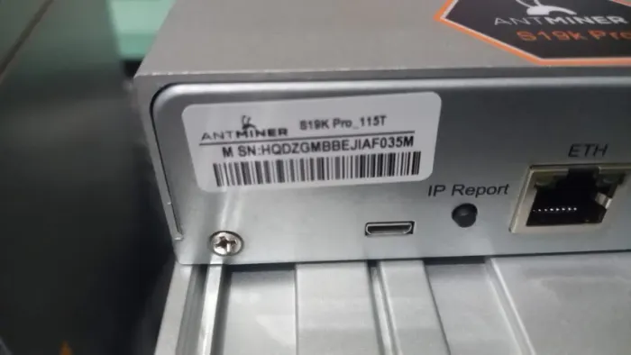 ANTMINER BITMAIN S19 K Pro 115TH