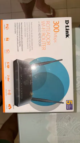 D-link Dir-615 Roteador Wireless N 300 Mbps Antenas 5dbi