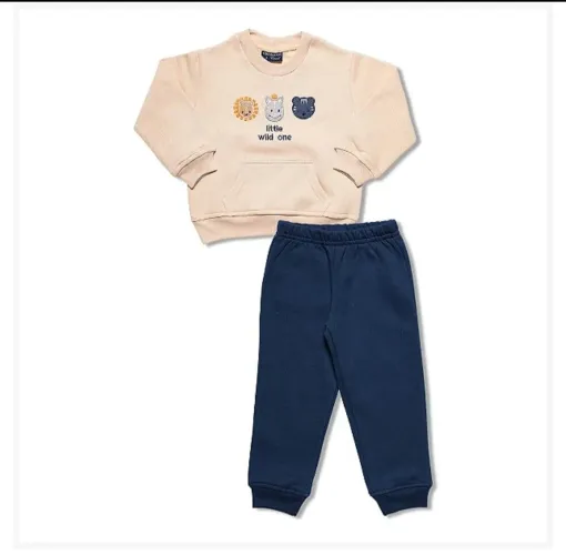 Conjunto Moletom Infantil Menino - Novo
