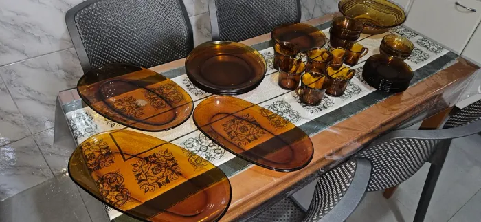 Conjunto louça Duralex vintage