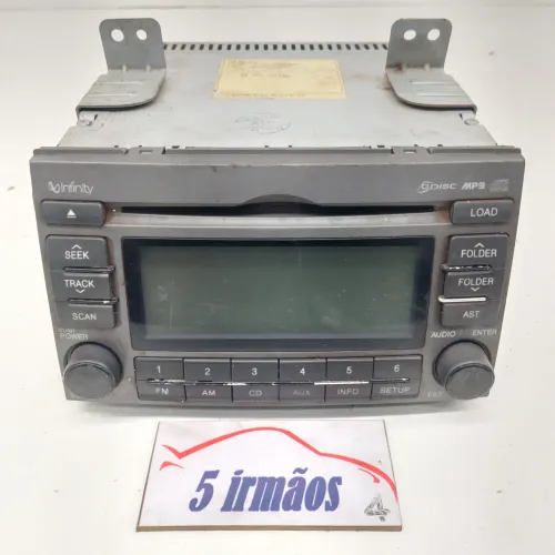Rádio Cd Player Hyundai Azera 3.3 V6 2009 2010 