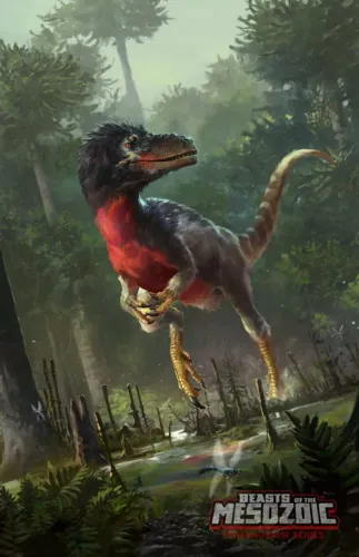 Jurassic World Moros Beasts of the Mesozoic 1/18 lacrado