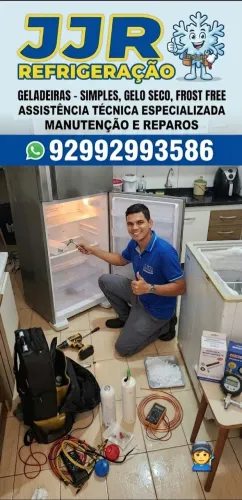 Geladeira que não tá gelando embaixo? Ou no refrigerador