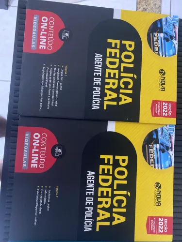 Apostilas Polícia Federal - Agente de Polícia (Nova Concursos) 2 Volumes