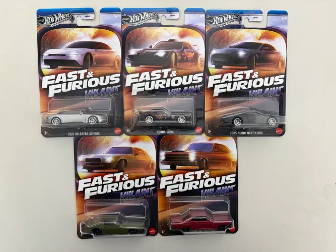 Hot Wheels set completo