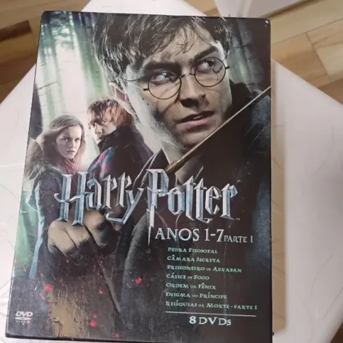 Coleção Completa Harry Potter - Box Original com 8 DVDs