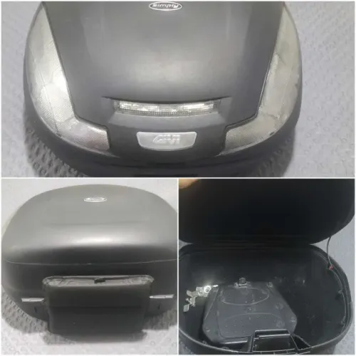 BAULETO GIVI MONOLOCK 47 LITROS COM FORRO E ENCOSTO