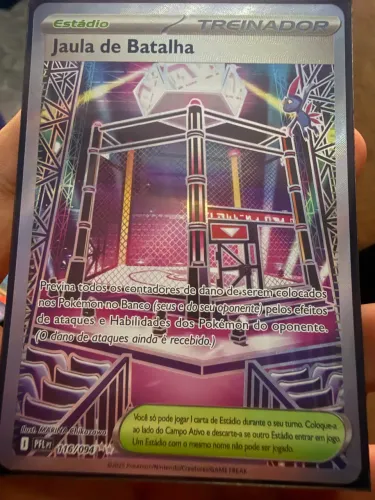 Carta Pokémon Jaula de batalha