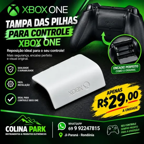 Tampa das Pilhas do Controle Xbox One