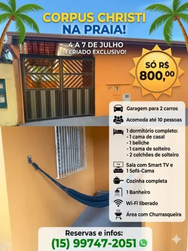 Alugou para feriado 
