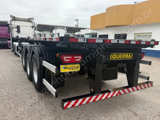 CARRETA GUERRA PORTA CONTAINER 12 PINOS - 2025