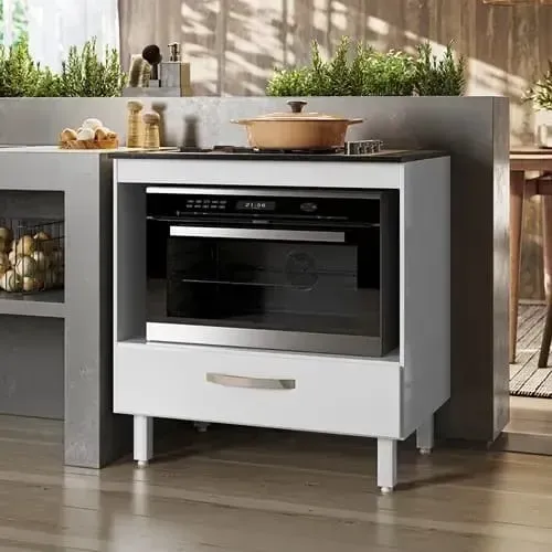 BALCÃO MILA 80CM - NICIOLI PARA FOGÃO COOKTOP 