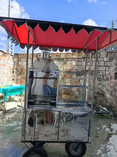 Carrinho de churrasquinho