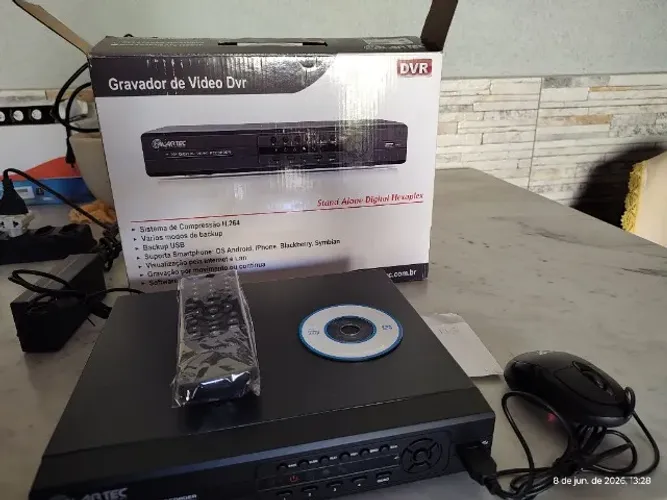DVR ALARTEC 4 CANAIS-ANALÓGICO