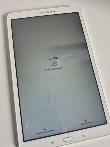 Tablet Samsung A 10"1 (SM-T585) 32G Branco, perfeito estado.
