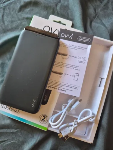 Power bank ovvi 12.000 mah NOVO