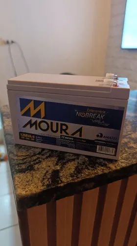Bateria Moura Nobreak 12 volts 9 amperes 