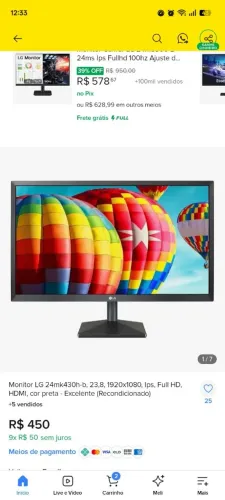 Monitor lg