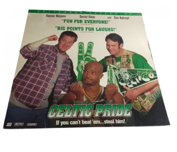 Laserdisc LD Celtic Pride (1996) - Damon Wayans - Letterbox - Ótimo Estado