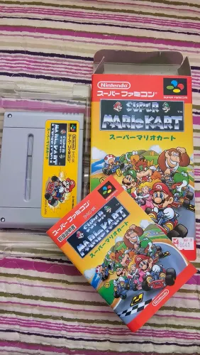 MARIO KART ORIGINAL SUPER FAMICOM 