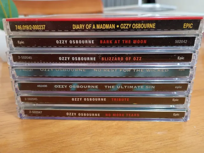 Coleção Heavy Metal - 7 discos - Ozzy