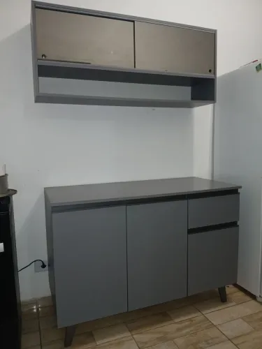 Armário de cozinha compacta 120cm (Nice Madesa) 