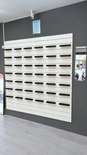 Painel canaletado 2metros largura x 1,80 de altura