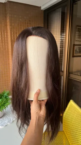 LACE Top Closure Premium Cabelo Humano Brasileiro 100% Natural 