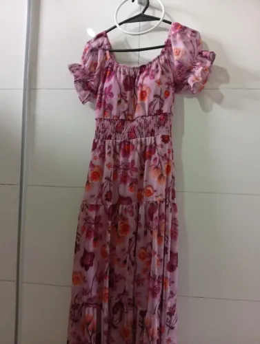 Vestido Florido Novo Tam M