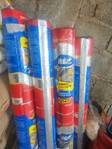 Kit 7 Manta Asfáltica Auto Adesiva Aluminizada 90cm X 10m