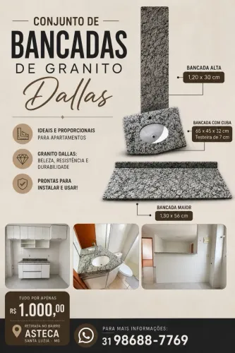 Bancadas de Granito Dallas
