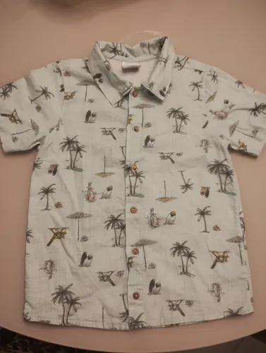 Linda camisa infantil masculina