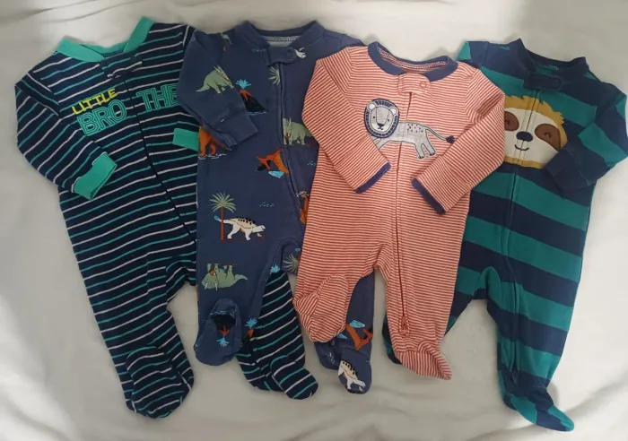 Kit 4 macacão carters 